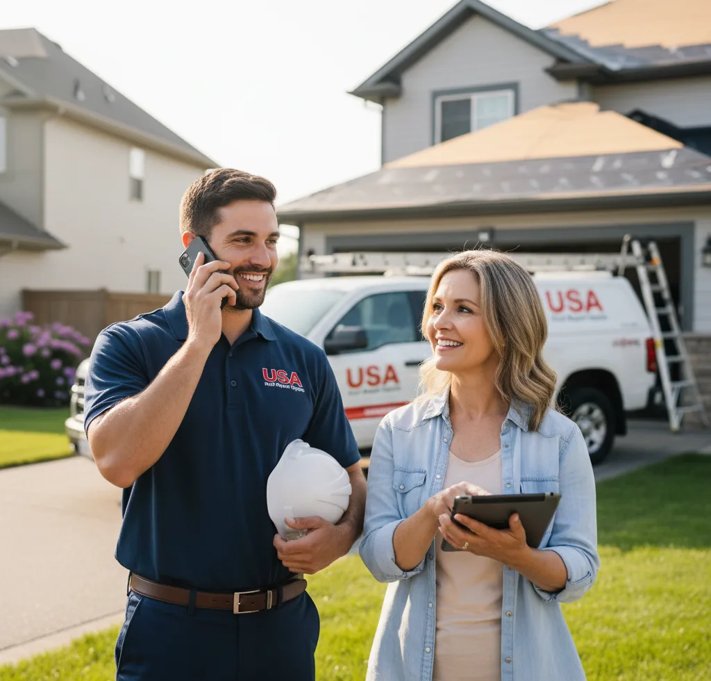 USA Roof Repair Experts customer support in Honokaa